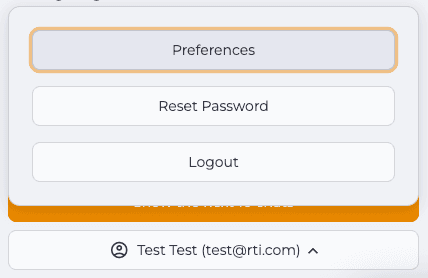Screenshot showing the memory button in the chatbot